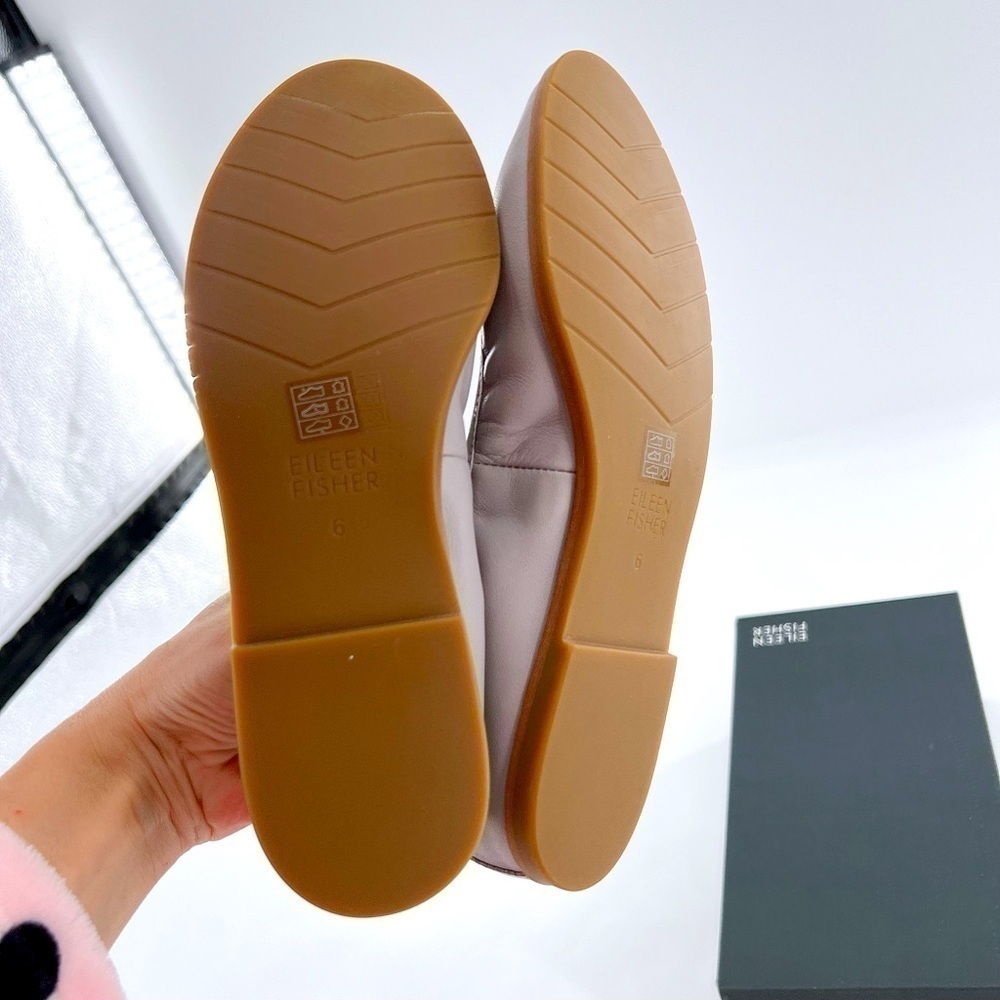 EILEEN FISHER Notion Ballet Flat color: Nappa size 6 M NIB - Picture 6 of 8